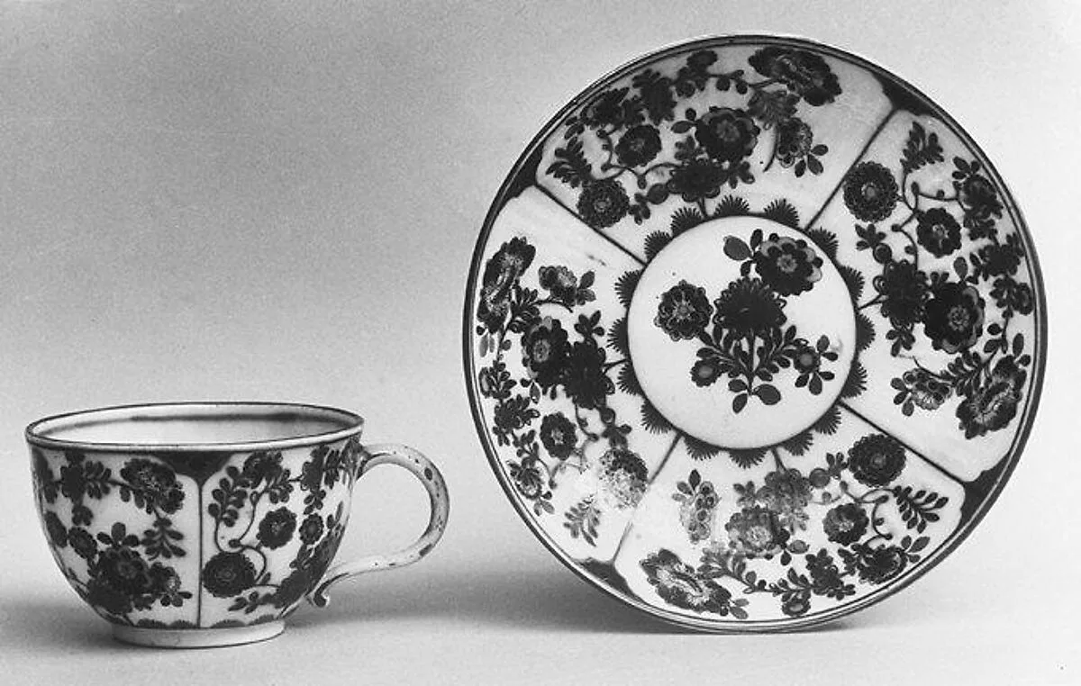 Cup and saucer — Meissen Manufactory