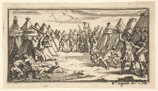 Breaking the Legs (John Beaver, Roman Military Punishments, 1725)
