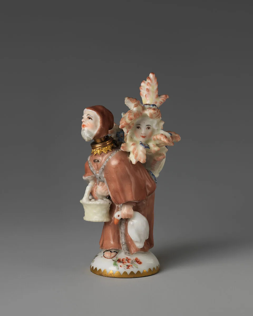 Friar carrying a woman — Chelsea Porcelain Manufactory