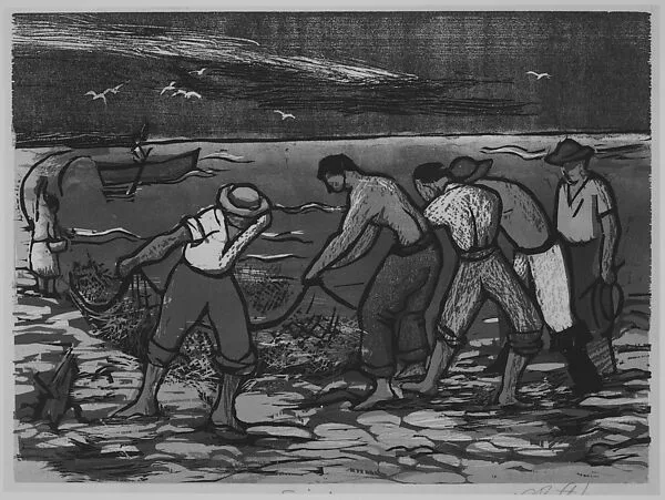 Seining — Leonard Pytlak|WPA
