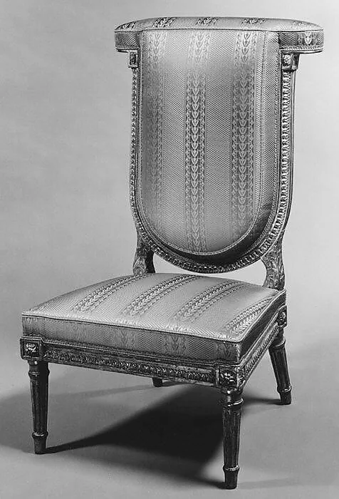 Side chair (voyeuse à genoux) — Louis Magdeleine Pluvinet