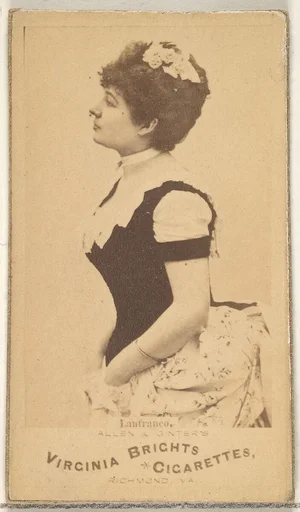 Lanfranco, from the Actors and Actresses series (N45, Type 1) for Virginia Brights Cigarettes