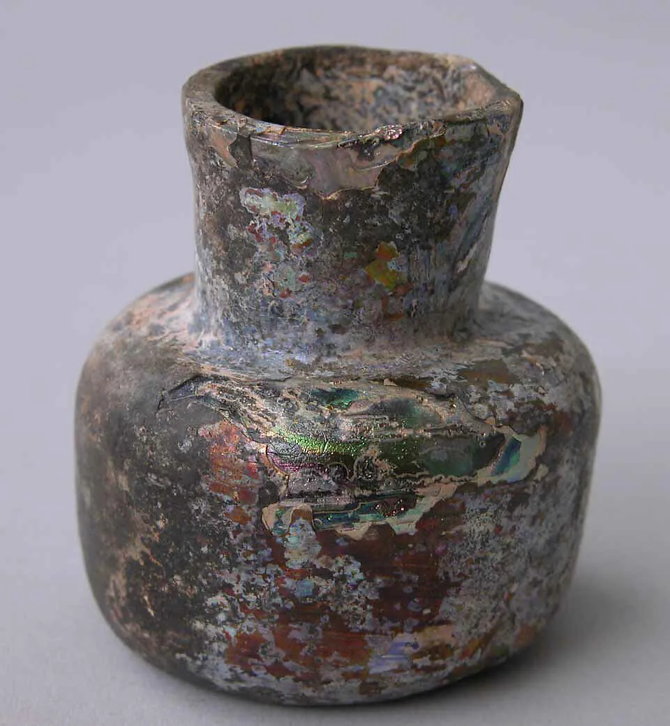 Two Glass Inkwells — Unknown