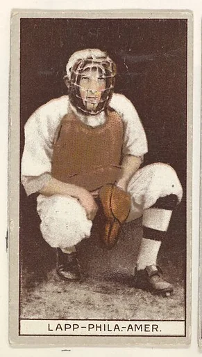 Lapp, Philadelphia, American League, from the Brown Background series (T207) for the American Tobacco Company