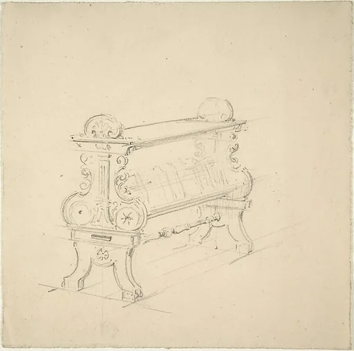 Design for Small Table or Bookshelf