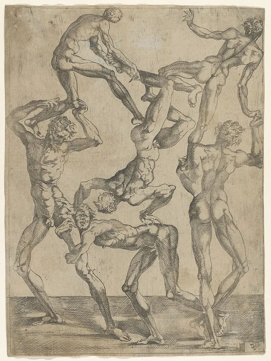 Pyramid of Men — Juste de Juste