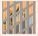 ロジャー・シモムラ画 オリエンタル・マスタープリント18|Oriental Masterprint – 18, from the series Oriental Masterprints — Roger Shimomura