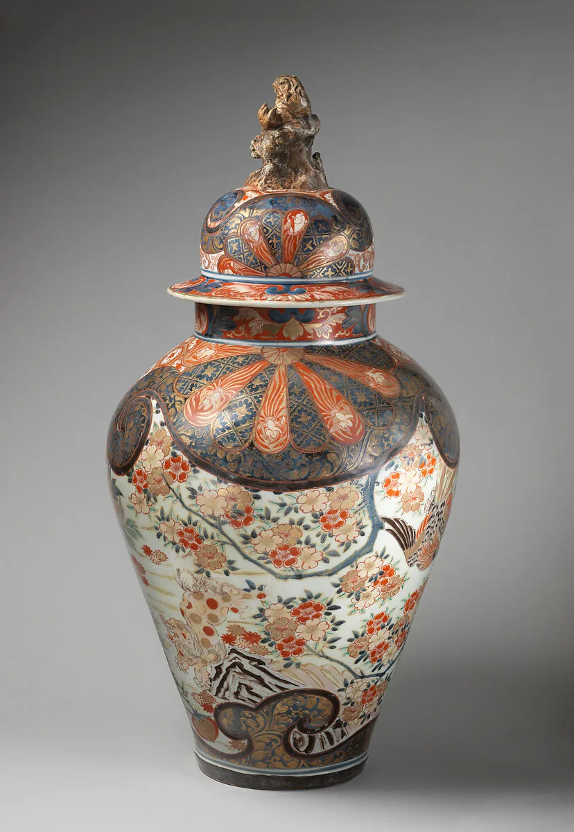 Baluster-shaped vase (part of an assembled garniture) — Unknown