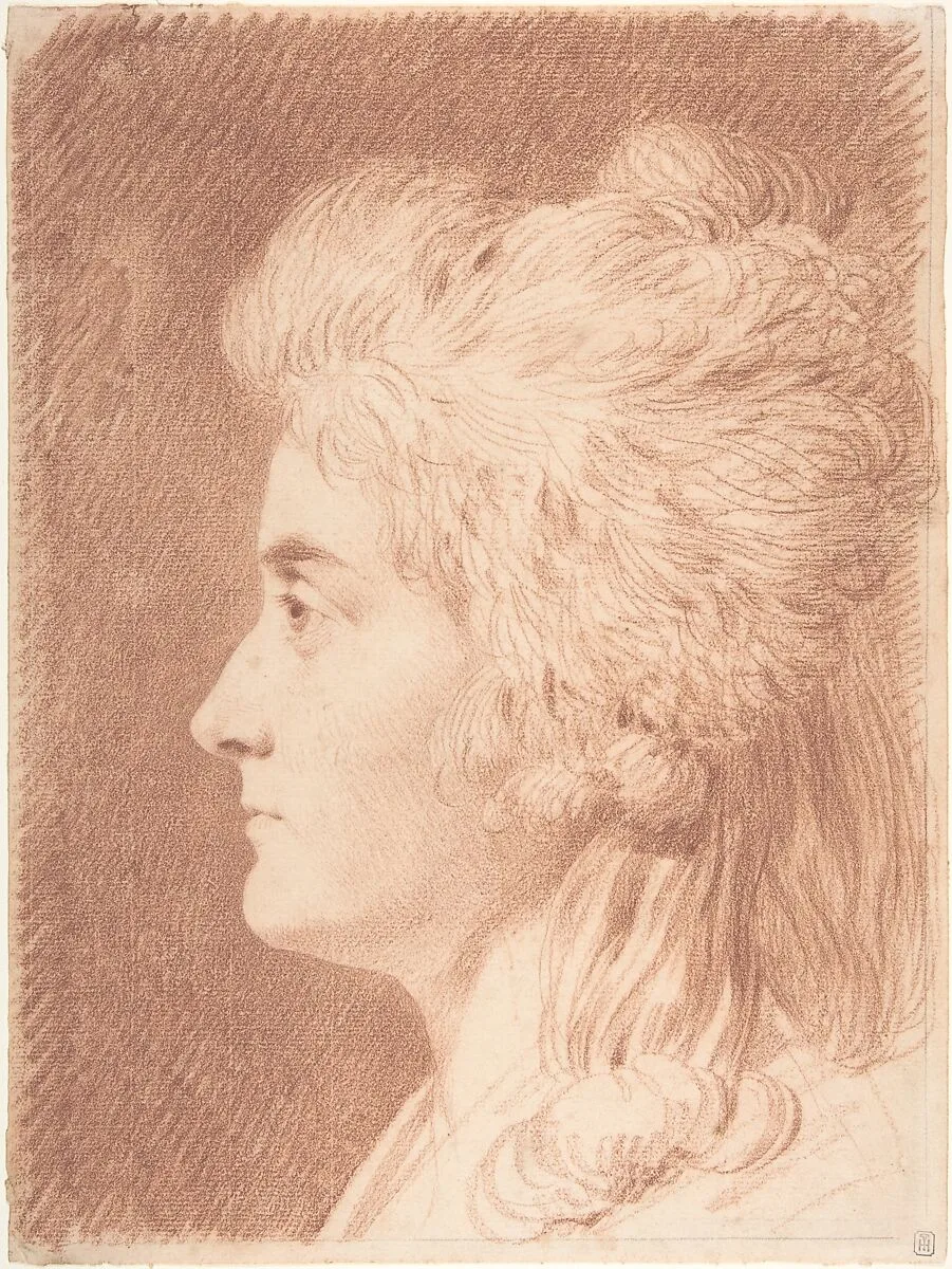 Profile Portrait of Miss Wieling — Johann Heinrich Wilhelm Tischbein
