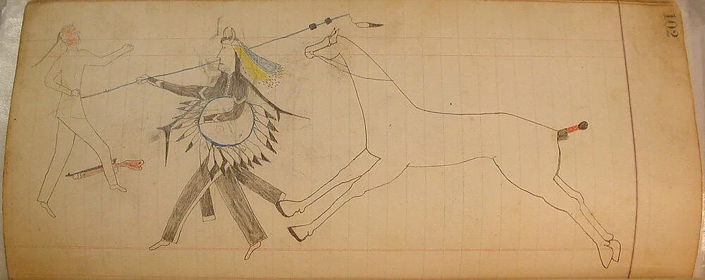 Maffet Ledger: Drawing — Unknown