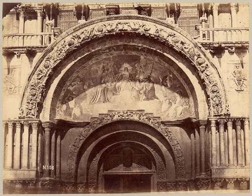 [Church Portal with Mosaic of Christ Enthroned in Majesty]