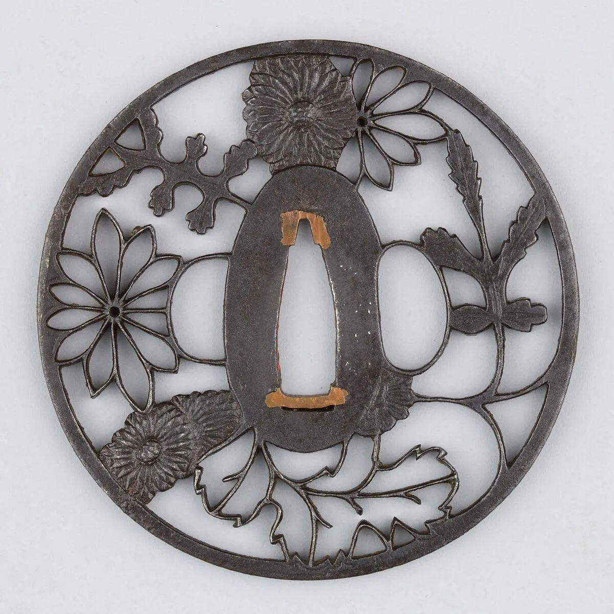 Sword Guard (Tsuba) — Hagi school
