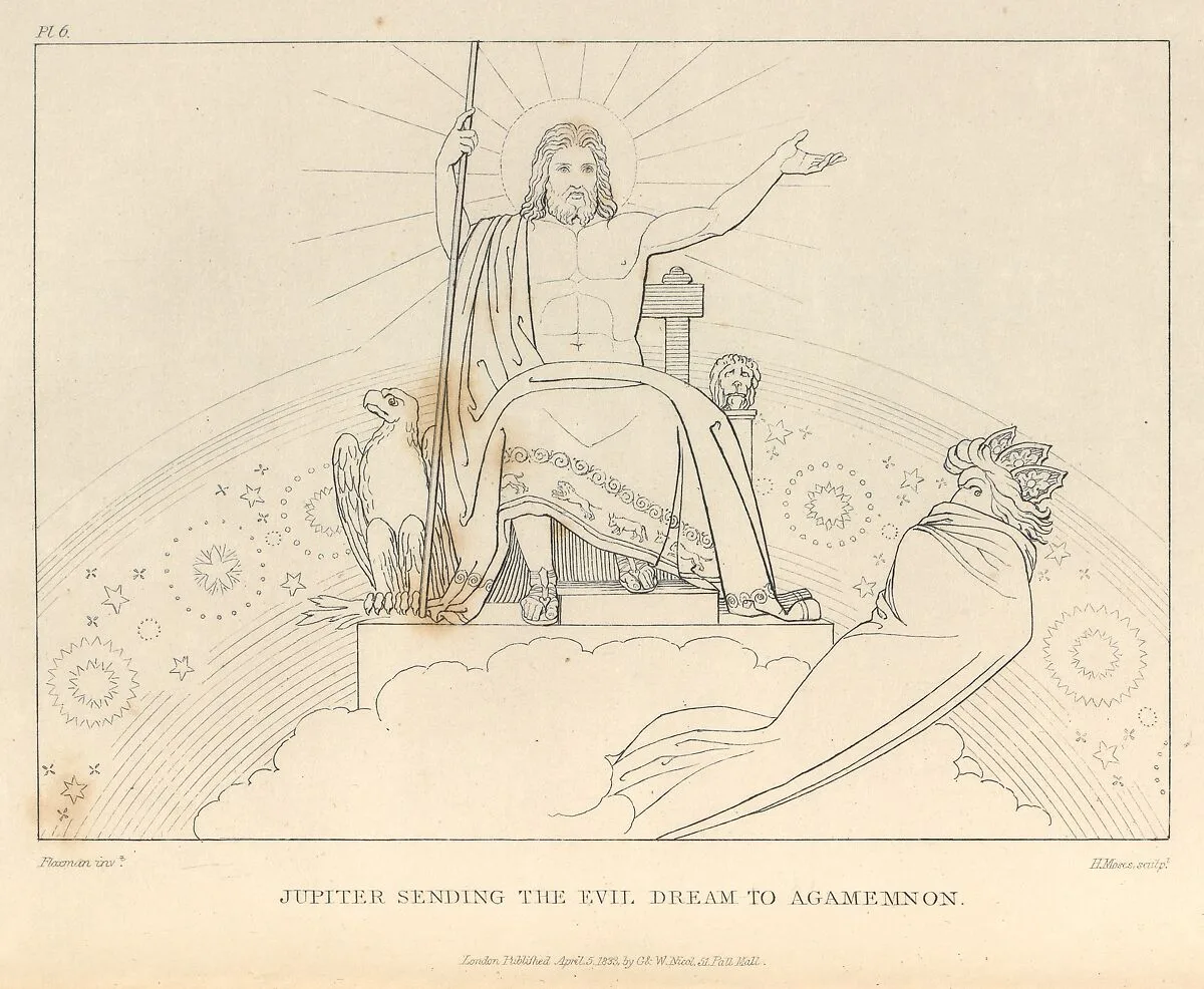 The Iliad and the Odyssey — Henry Moses|Homer|John Flaxman|William Sotheby