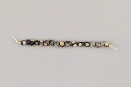 String of 17 eyed beads