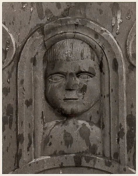 Gravestone Carving, Dublin, New Hampshire — Ansel Easton Adams