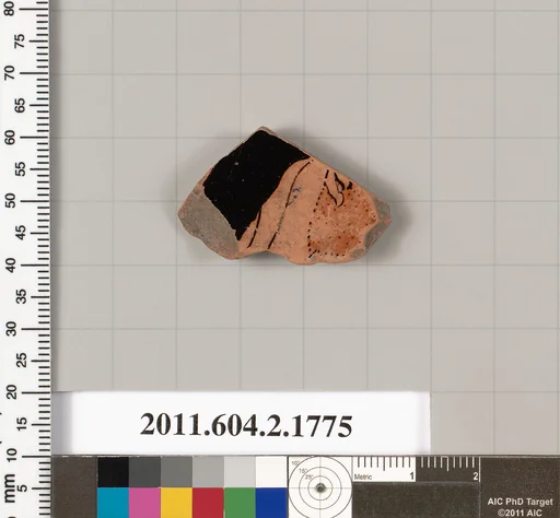 Terracotta fragment of a skyphos (deep drinking cup)
