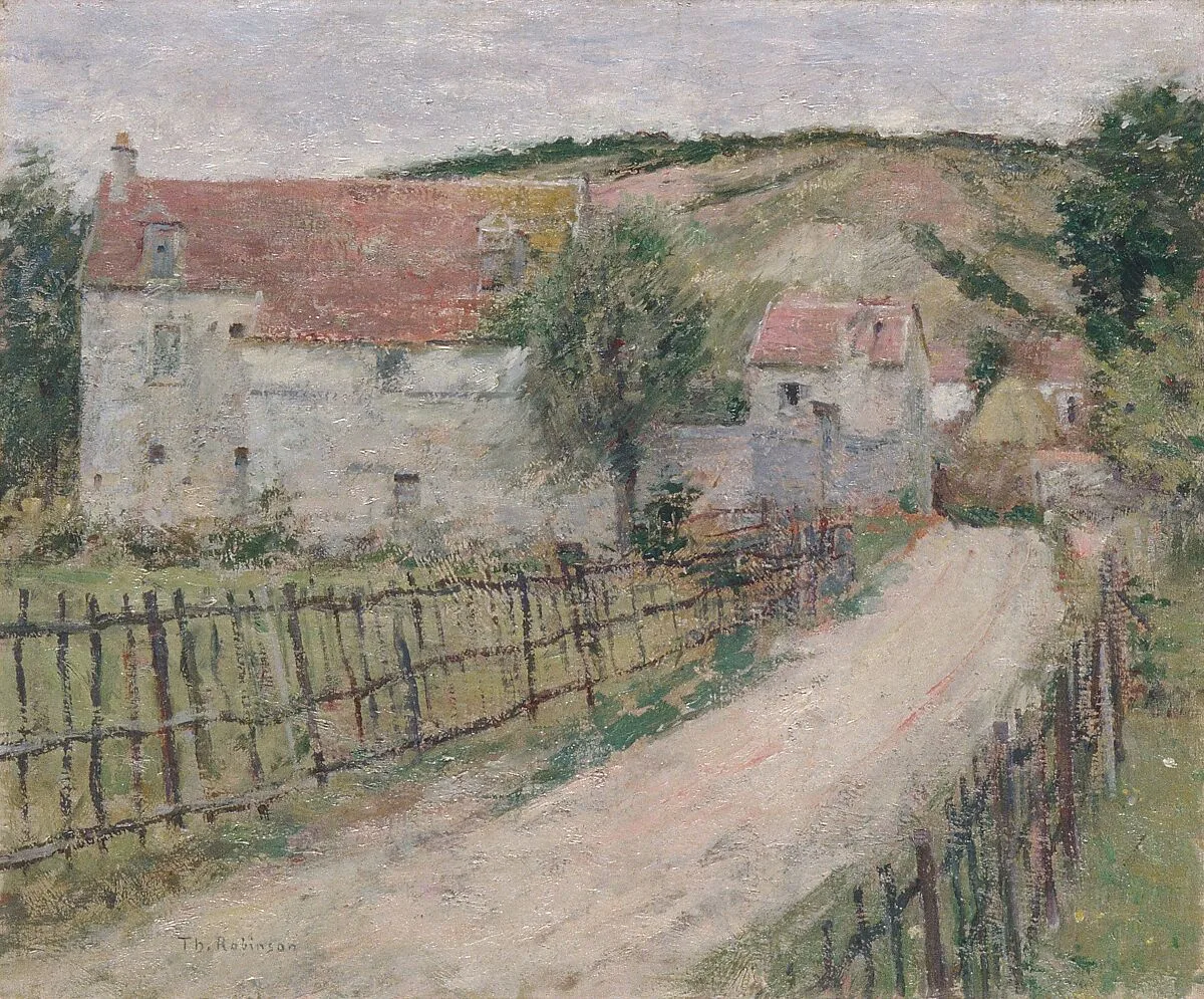 The Old Mill (Vieux Moulin) — Theodore Robinson
