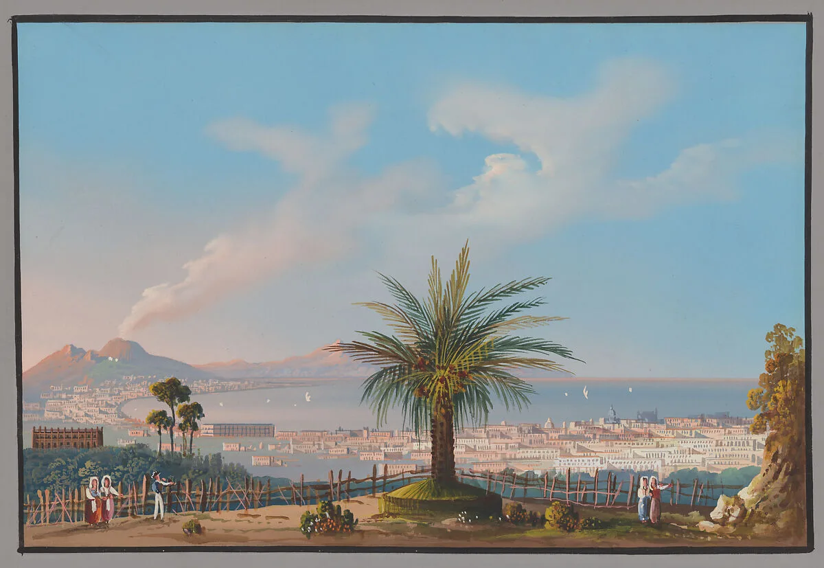 View of Naples from San Martino — Italian