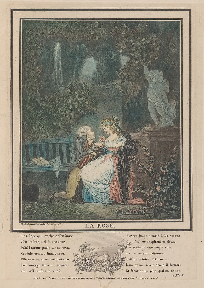 The Rose — Louis Philibert Debucourt