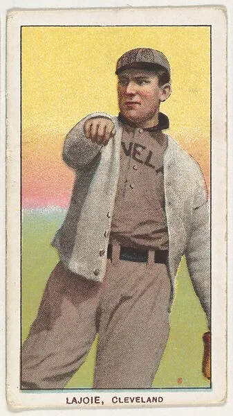 Lajoie, Cleveland, from the White Border series (T206) for the American Tobacco Company — American Tobacco Company