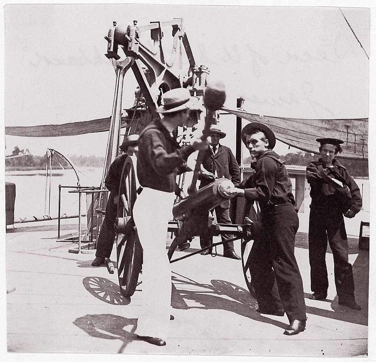 Officers of U.S.S. Hunchback — Mathew B. Brady|Unknown