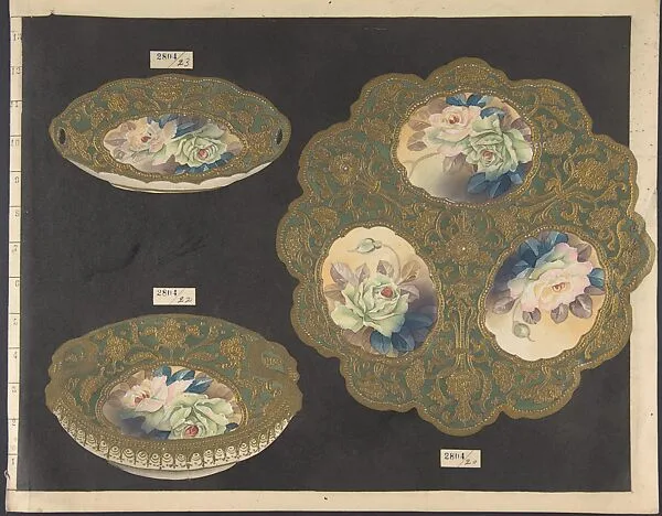 European porcelain designs in Japanese style — Unknown