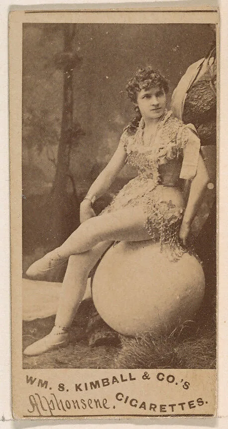 Lady Alphonsene, from the Actresses series (N203) issued by Wm. S. Kimball & Co. — William S. Kimball & Company