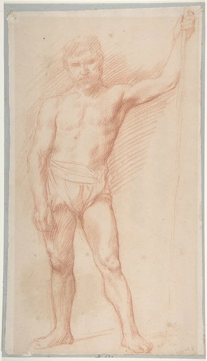 Study of a Figure — Alphonse Legros