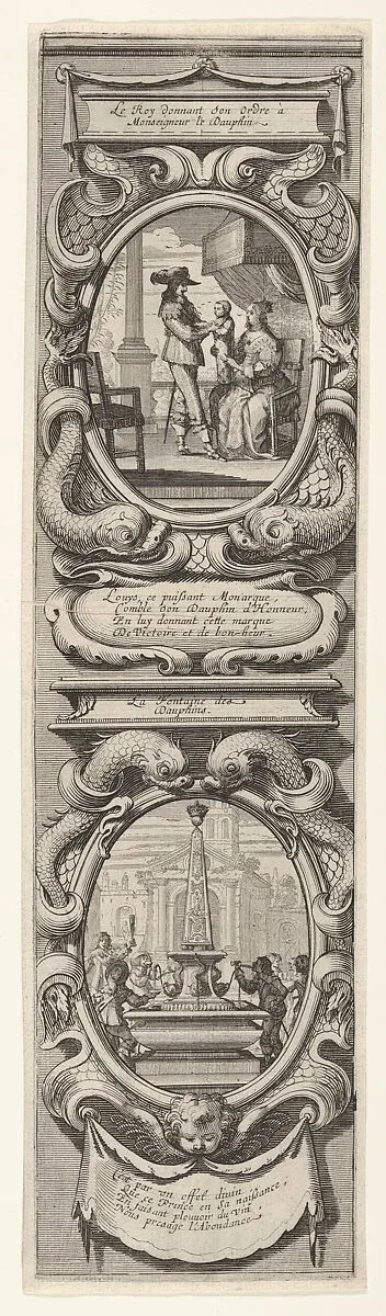 Allegories in Honor of the Birth of the Dauphin — Abraham Bosse