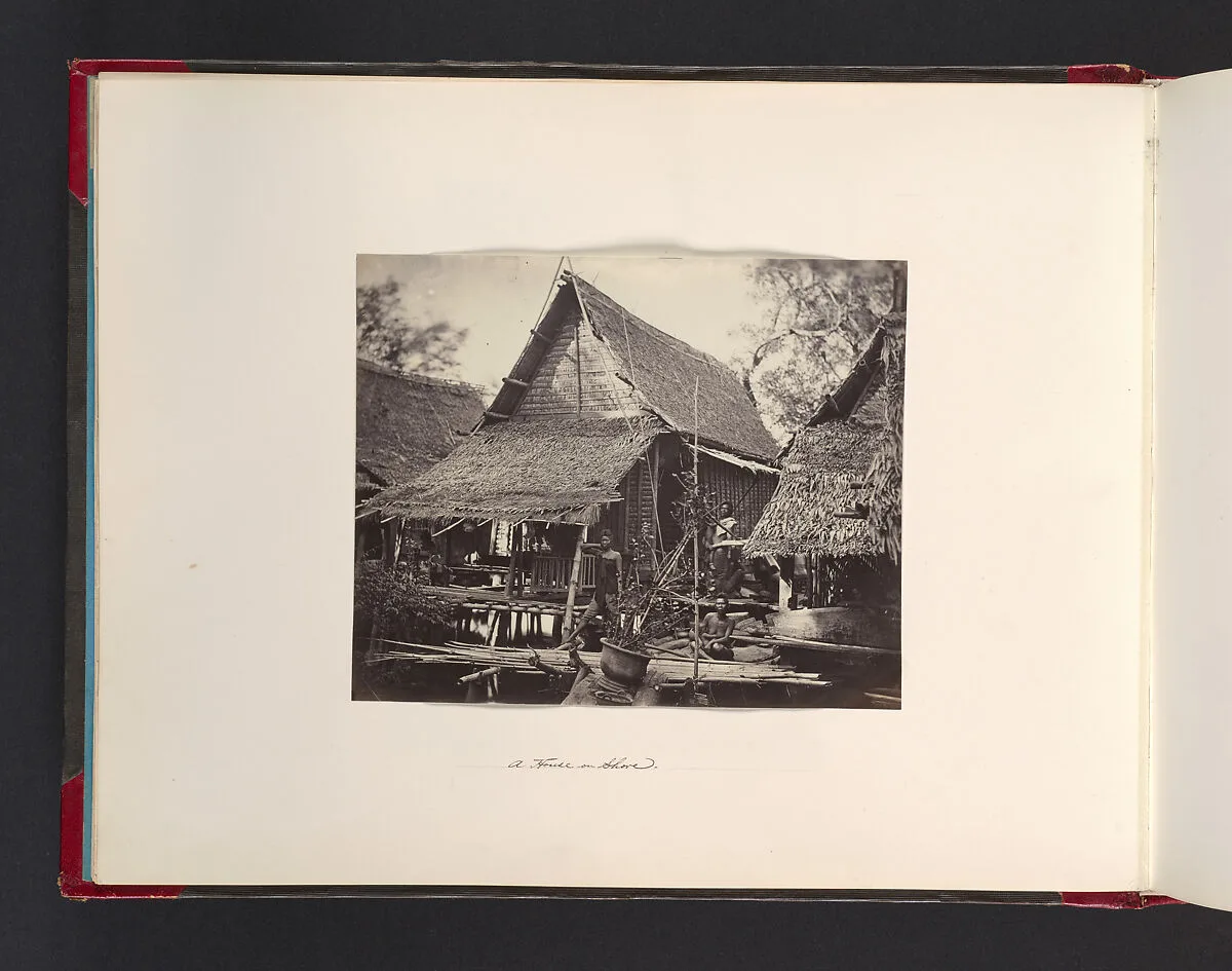 A House on Shore — John Thomson
