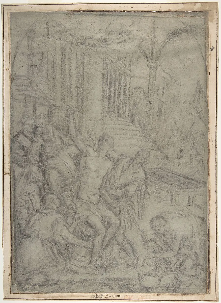 The Martyrdom of Saint Lawrence — Leandro Bassano