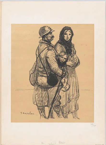 Un Poilu à Pétain — Théophile-Alexandre Steinlen