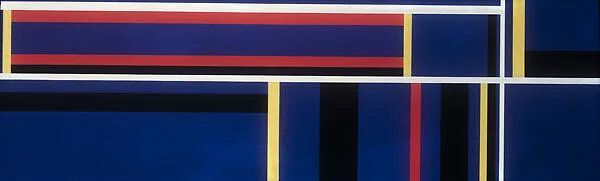 Large Blue Horizontal — Ilya Bolotowsky