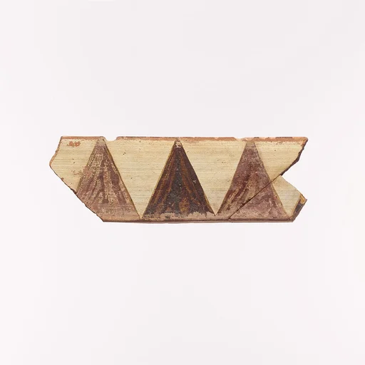 Fragment of a terracotta architectural tile