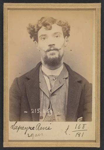 Lapeyre. Louis, Pierre. 29 ans. né à Rodez (Aveyron). Employé. Anarchiste. 10/3/94.