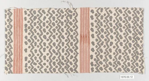"Tapa with Stripe" Textile sample