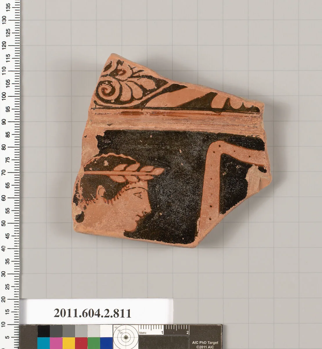 Terracotta fragment of a bell-krater (bowl for mixing wine and water) — Unknown