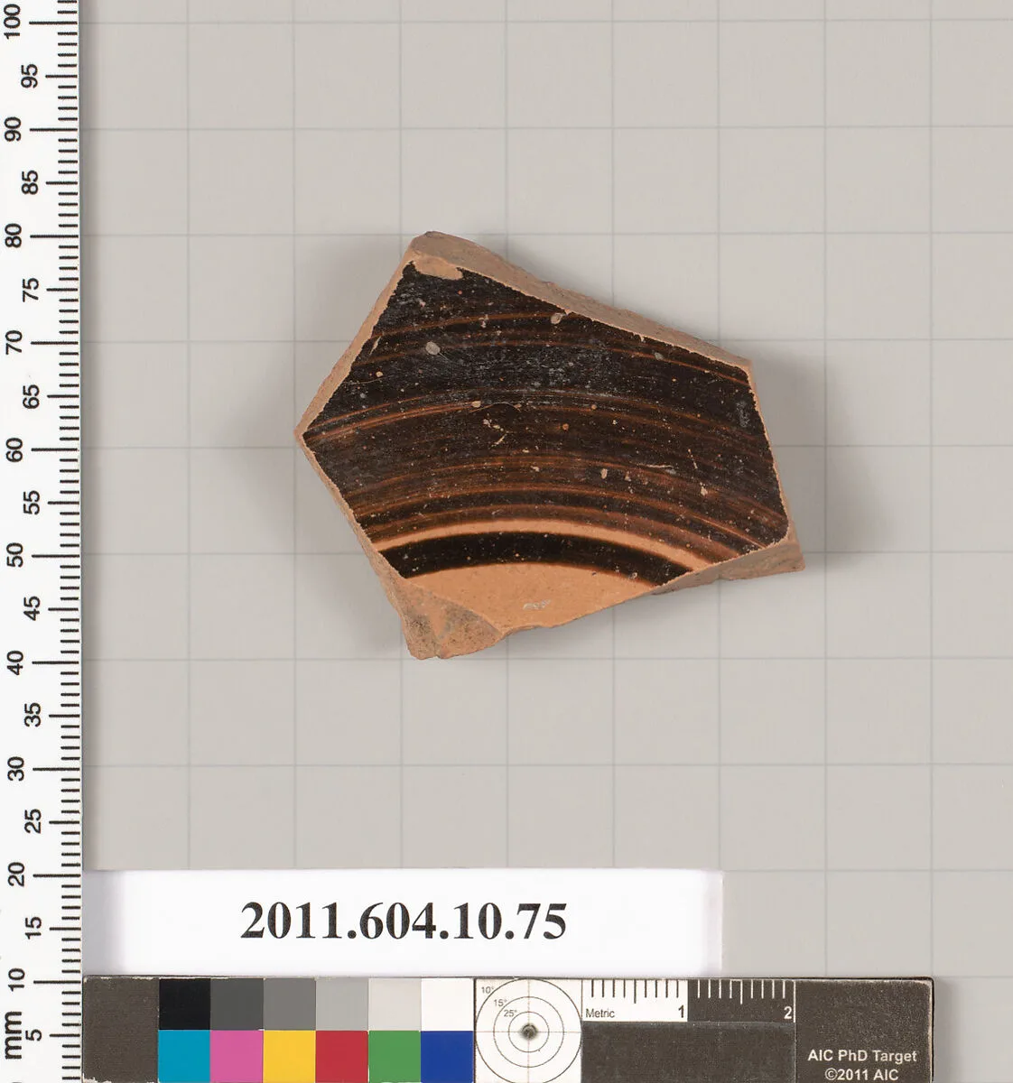 Terracotta fragment of a bowl — Unknown