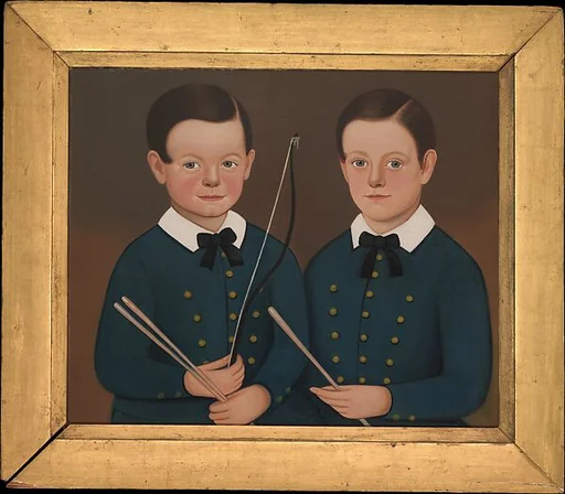 Double Portrait of John Somes Dolliver and William Collins Dolliver