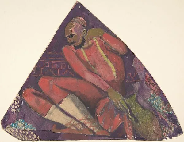 Design for Turkish costume for Soviet Pavilion — Aleksandre Bercovitch