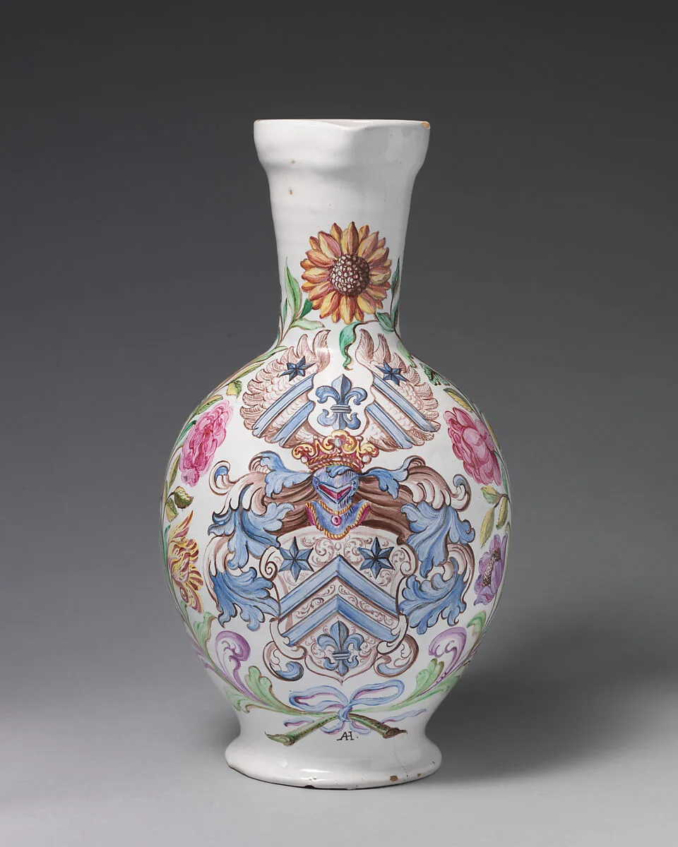 Jug with coat-of-arms of the Cleminius Family — Abraham Helmhack|Anonymous