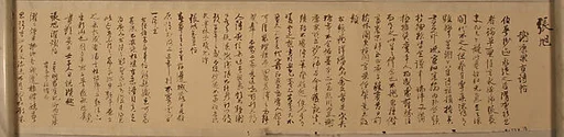 現代 謝稚柳 張旭札記 卷|Miscellaneous Writings on Zhang Xu