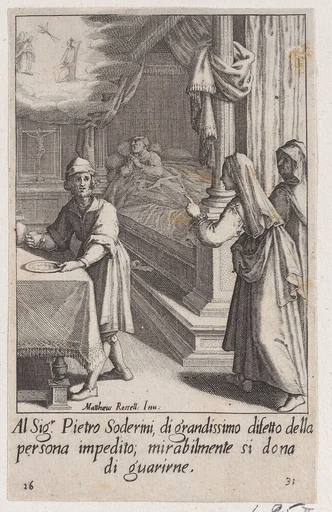 Pietro Soderini, from Scelta d'Alcuni Miracoli e Grazie della Santissima Nunziata di Firenze (Selection of Some Miracles and Graces that Occurred in the Church of the Annunziata in Florence)