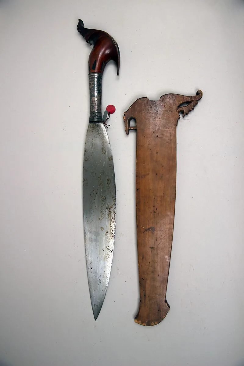 Knife (Barong) with Sheath — Unknown