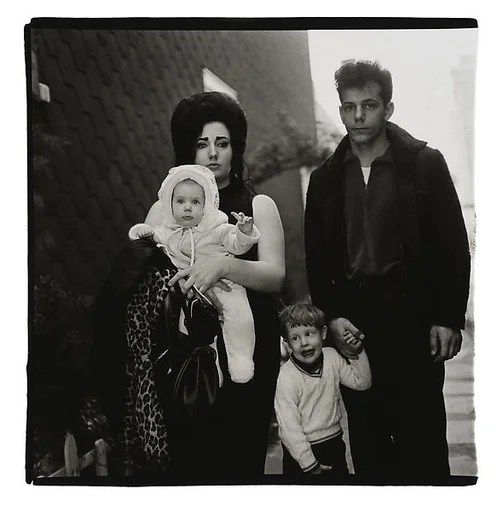 A young Brooklyn family going for a Sunday outing, N.Y.C.