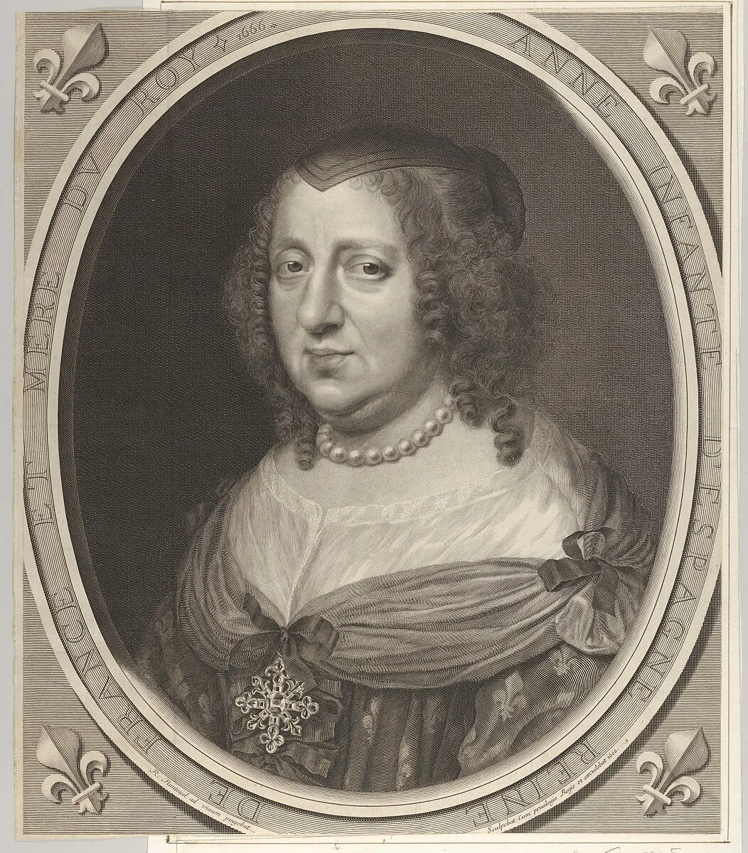 Anne of Austria — Robert Nanteuil