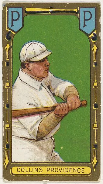 James Collins, Providence, from the "Baseball Series" (Gold Borders) set (T205) issued by the American Tobacco Company — American Tobacco Company