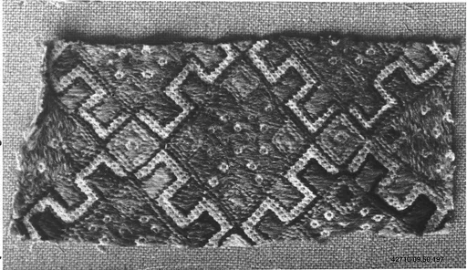 Peasant costume fragment
