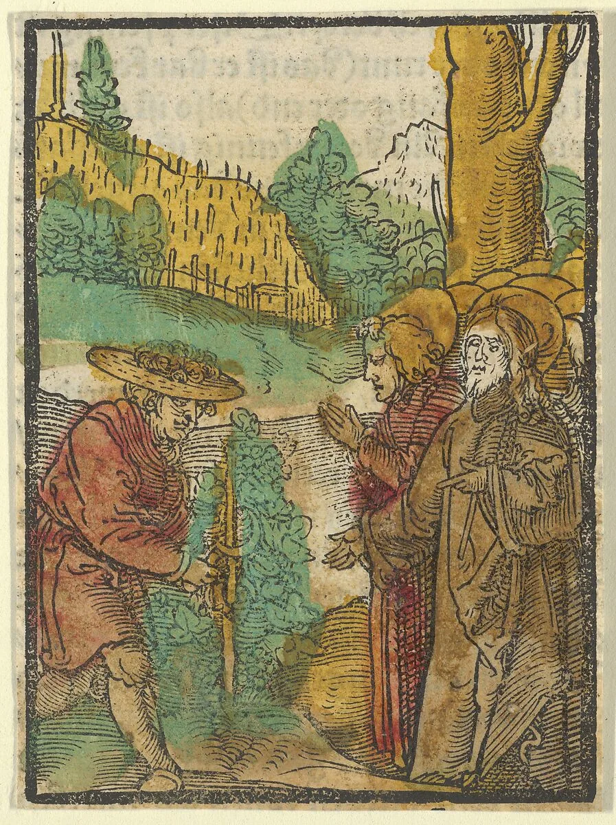 The Parable of the Workers in the Vineyard, from Das Plenarium — Hans Schäufelein|Adam Petri