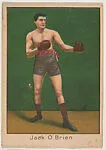 Jack O'Brien, from the Dixie Queen Prizefighters of the Past and Present series (T223) — Dixie Queen Plug Cut Smoking Tobacco